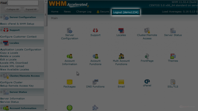 difference between cpanel dns only and cpanel whm
